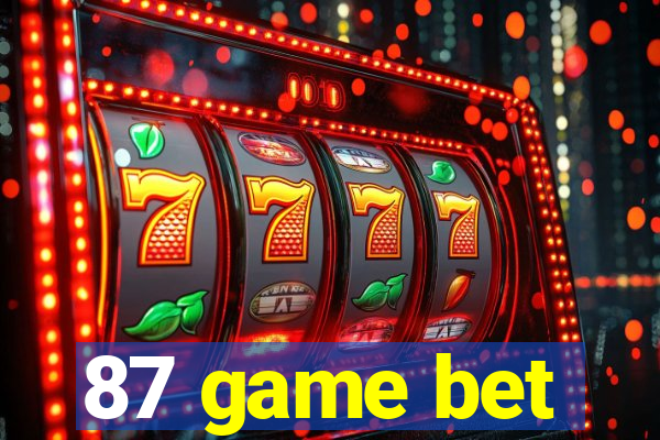 87 game bet